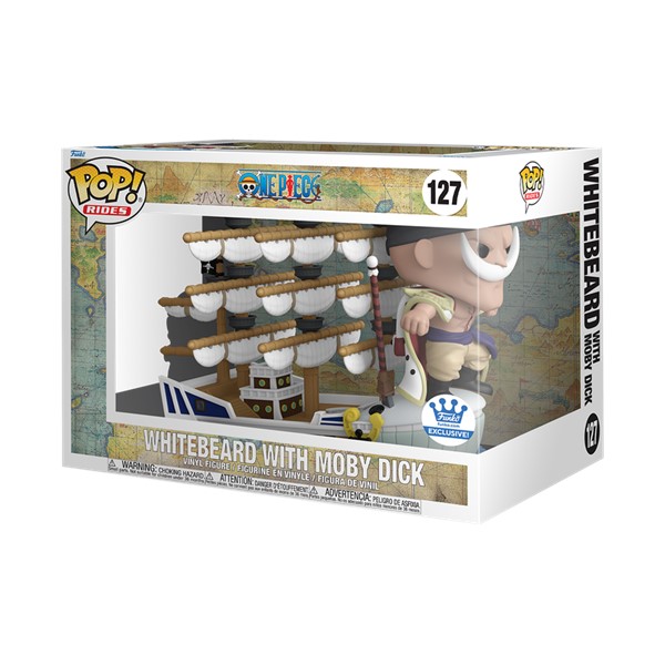 POP! Rides Deluxe One Piece Whitebeard with Moby Dick