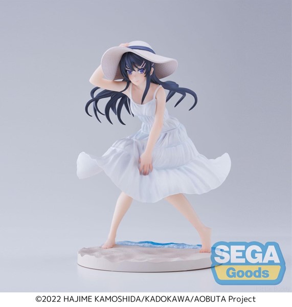 Rascal Does Not Dream of Bunny Girl Senpai Luminasta Mai Sakurajima Summer Dress Figure