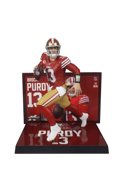 NFL Posed 7-Inch Figure- Brock Purdy (San Francisco 49ers)