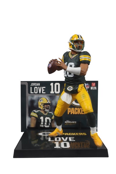 NFL Posed 7-Inch Figure-Jordan Love (Green Bay Packers)