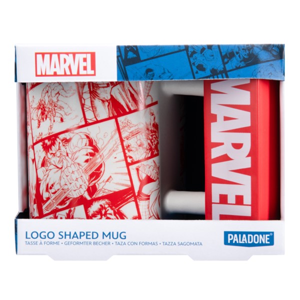Tasse en forme de logo Marvel
