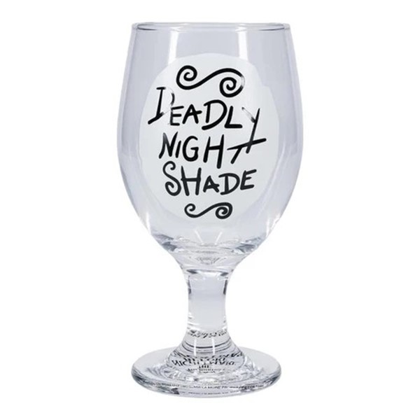 Nightmare before Christmas Glow in the Dark Glass