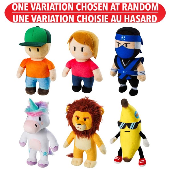 Stumble Guys 6.5"" Plush - Assortie