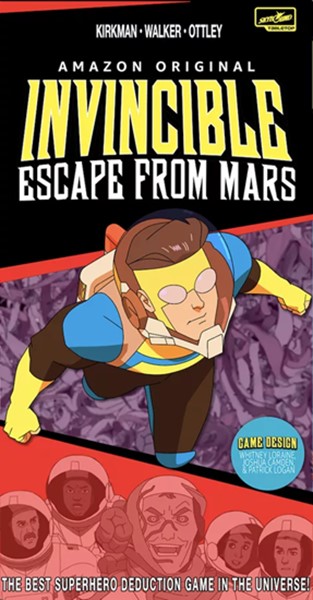 Invincible: Escape From Mars social deduction game