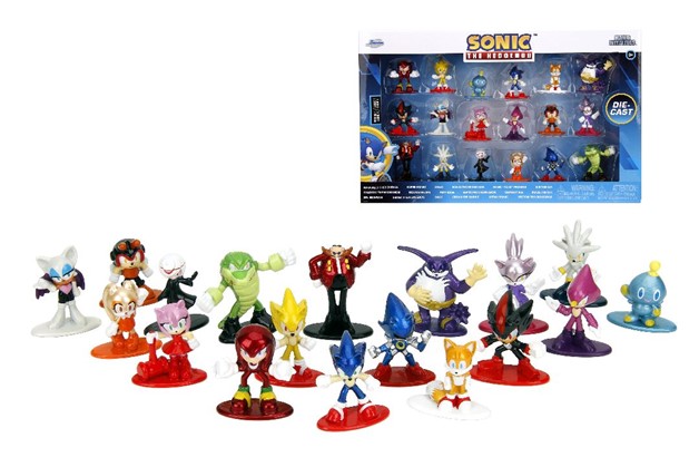 Jada Nano Metalfigs Sonic The Hedgehog 18- Pack
