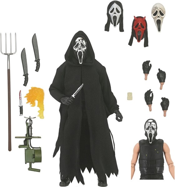 NECA - Ultimate Ghost Face Inferno 7” Scale Action Figure