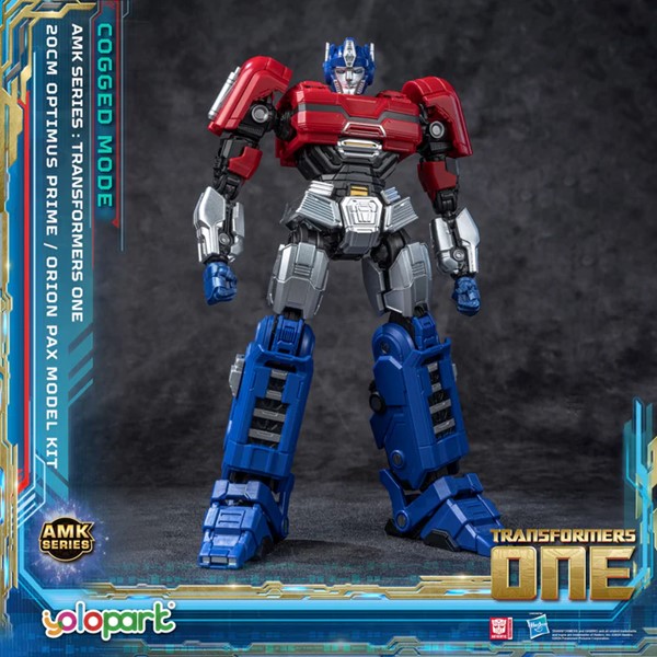 Transformers One AMK Orion Pax [Optimus Prime] Cogged Mode Model Kit