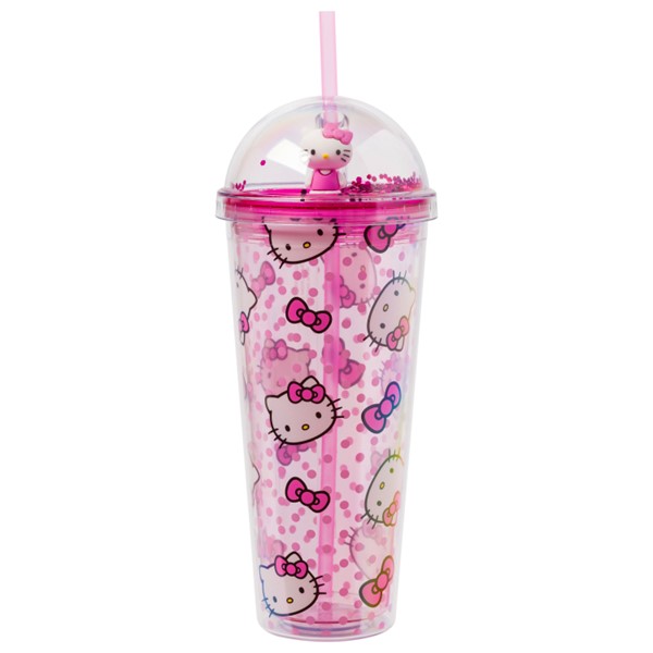 Hello Kitty Pink Bows n' Dots Tumbler