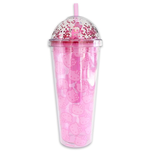 Verre à vin rose Hello Kitty Multi Face