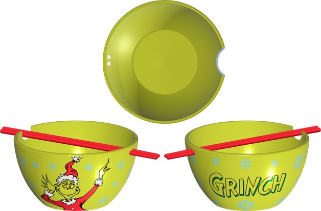 Grinch Green Ramen Bowl