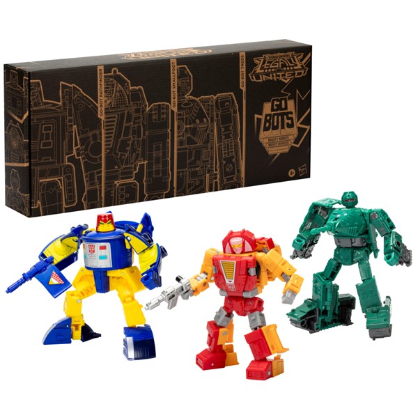 Transformers Generations Selects Legacy United Go-Bot Guardians 3 Pack