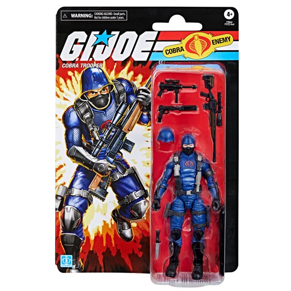 G.I. Joe Classified Series Retro Cardback, Cobra Trooper Action Figure