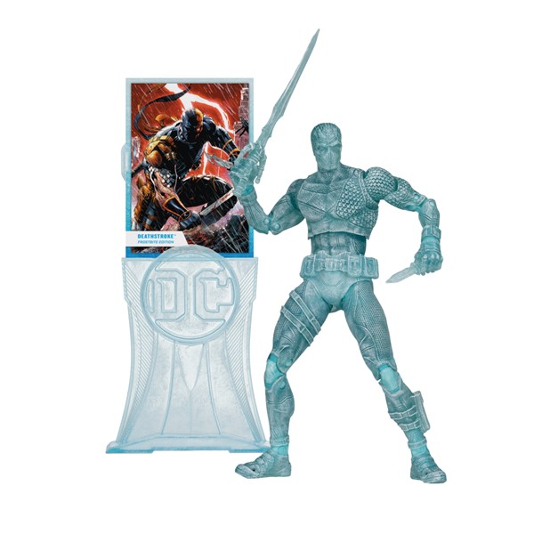 DC Multiverse Deathstroke (DC Rebirth) Frostbite Edition 7in Action Figure Gold Label