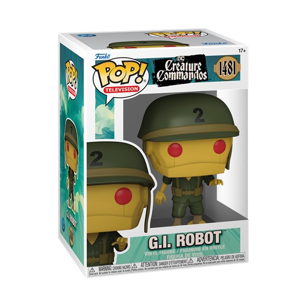POP! DC Creature Commandos G.I. Robot