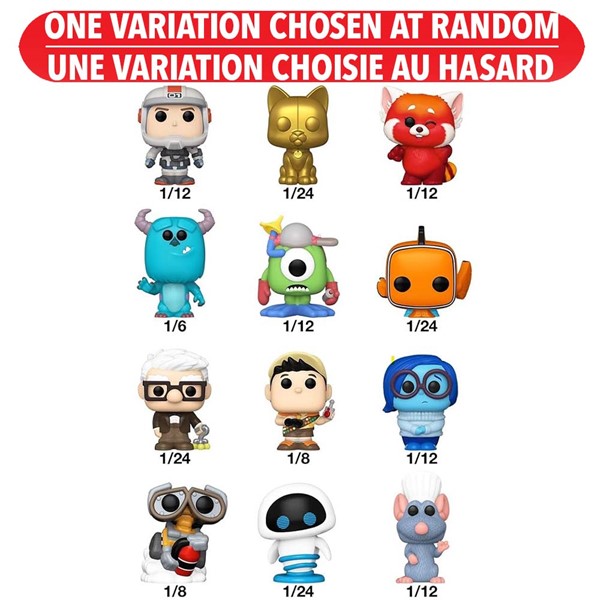 POP! Bitty Singles: Pixar