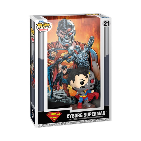 POP! Comic Covers Reign of the Supermen - Cyborg Superman