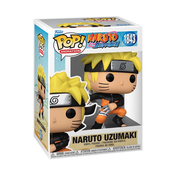 POP! Naruto Shippuden Naruto Uzumaki with Kunai & Shuriken