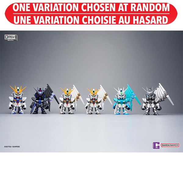 Bandai QMSV Mini v Gundam