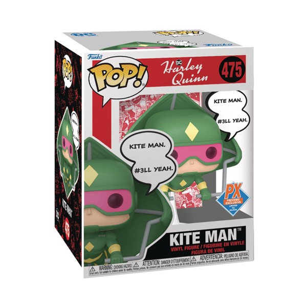 POP! Premium DC Heroes Kite Man Px Vin Fig - Sdcc 2024