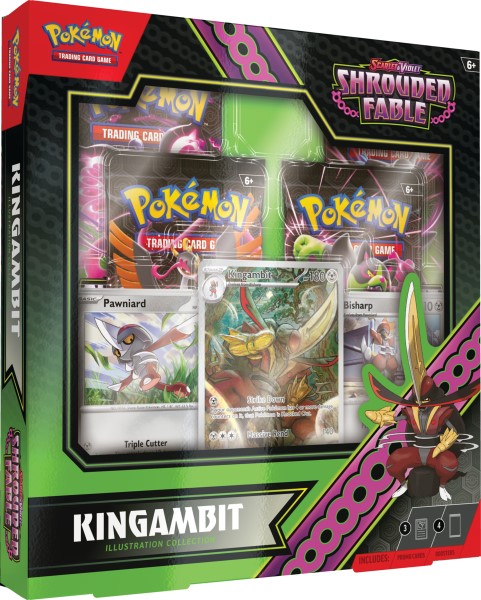 Pokémon Trading Card Game: Scarlet & Violet Shrouded Fable Kingambit Illustration Collection