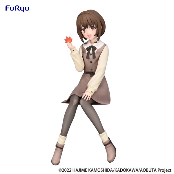 Rascal Does Not Dream Series - Noodle Stopper Figure -Kaede Azusagawa Autumn Outfit version