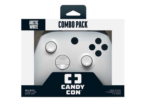 Candy Con Combo Pack Controller Kit - Arctic White
