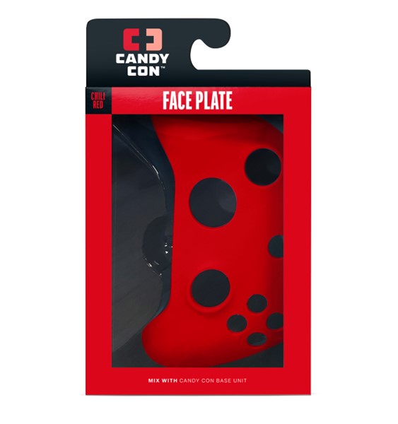 Candy Con Face Plate - Chilli Red