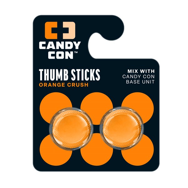 Candy Con Thumb Stick - Orange Crush
