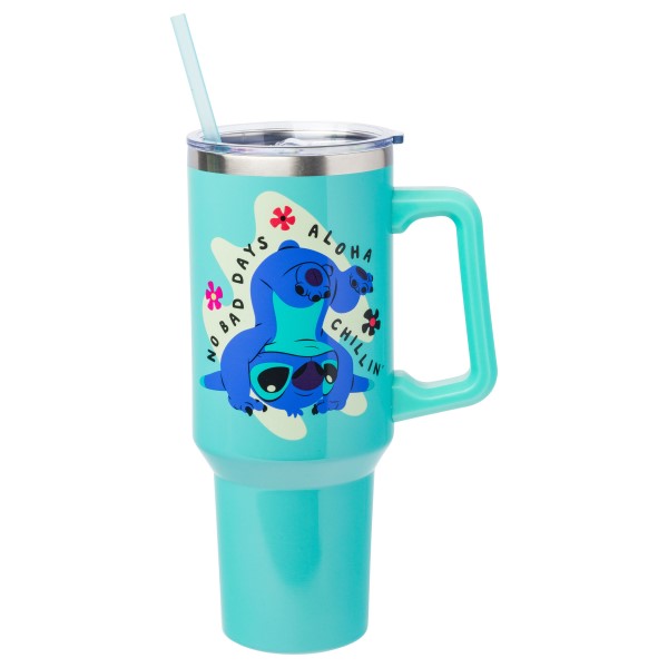 Stitch No Bad Days Tumbler