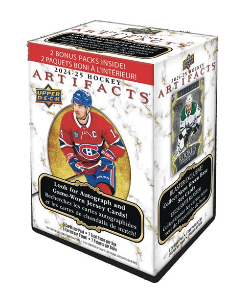 2024/25 Upper Deck NHL Artifacts Blaster Box
