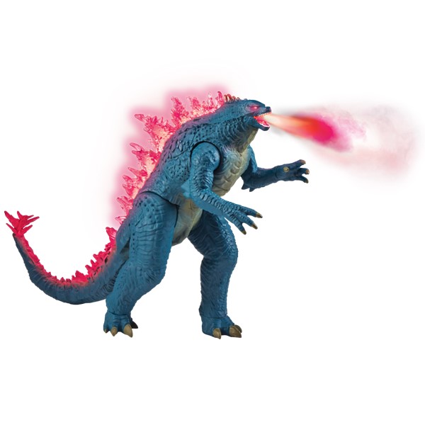 Godzilla X Kong the New Empire: 13"" Mega Deluxe Heat Ray Misting Breath Godzilla Figure
