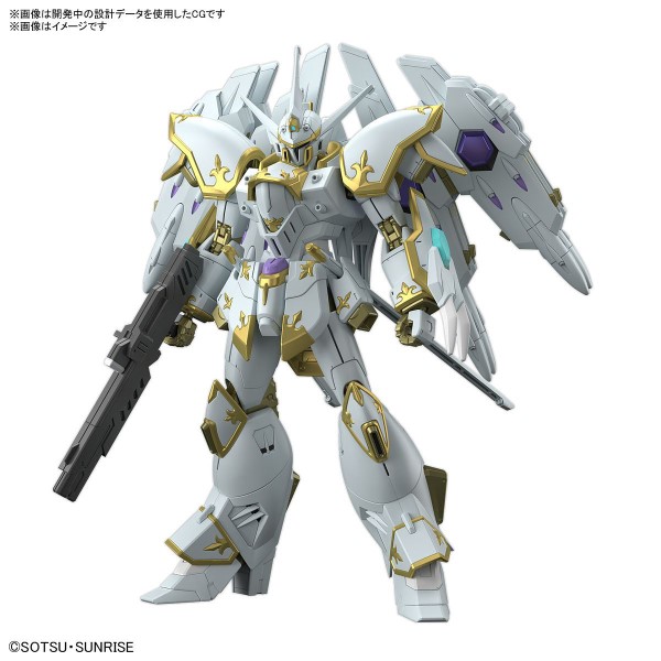 Gundam Black Knight Squad Cal-re.A (Mobile Suit Gundam SEED Freedom) model kit 1/144 HG