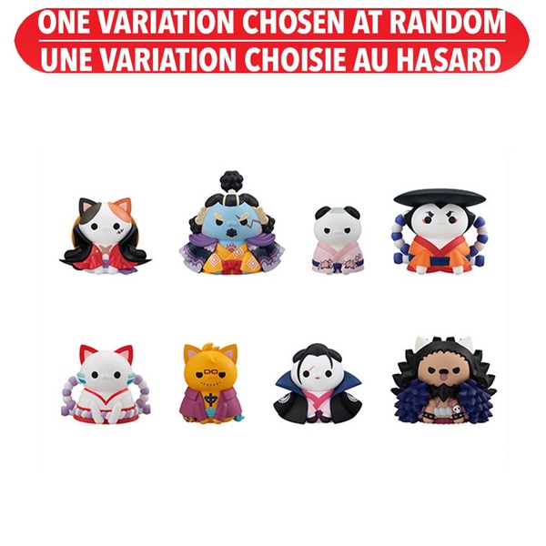 MegaHouse Luffy in Wano Kuni Nyan Piece Nyan Ver. Mega Cat Project Assorted