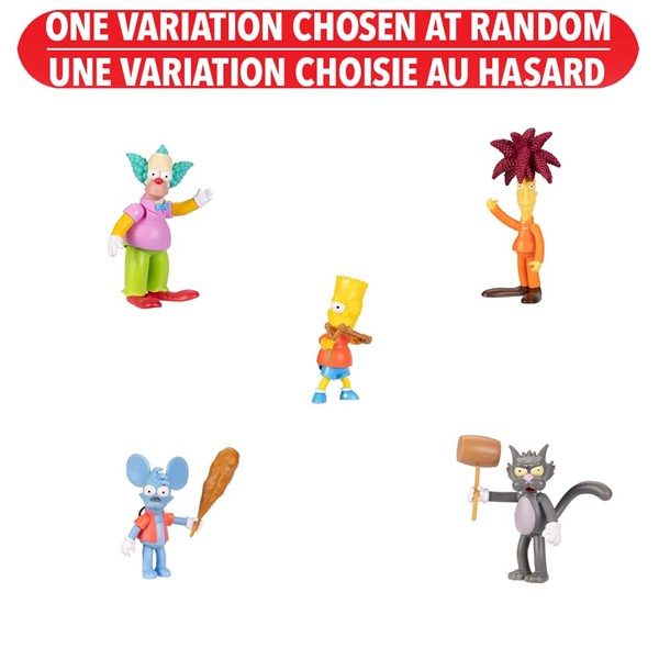 The Simpsons 2.5"" Figures Wave 2 Assortie
