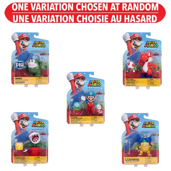 Super Mario 4"" Figure Wave