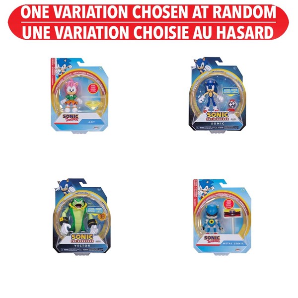 Sonic the Hedgehog 4"" Figure Wave 18 - Assortie