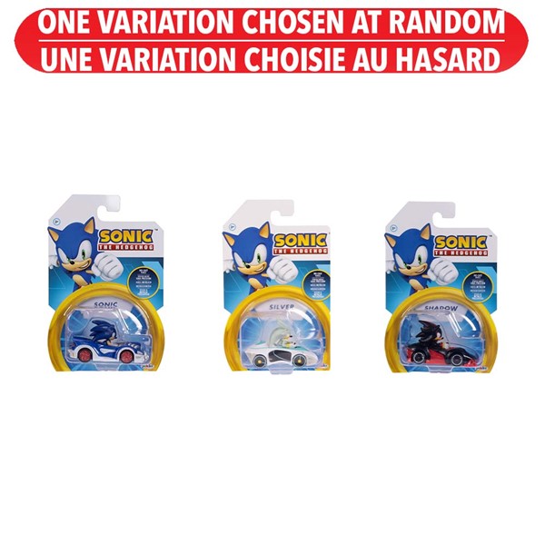 Sonic The Hedgehog Diecast Vehicles 1/64 Wave 7 - Assortment