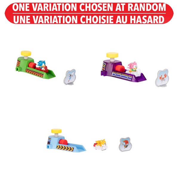 Sonic the Hedgehog: Go-Go Racers Mini Launcher (Assortment)