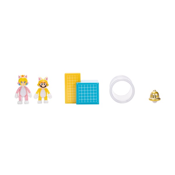 Super Mario 2.5"" 3D World Diorama Set