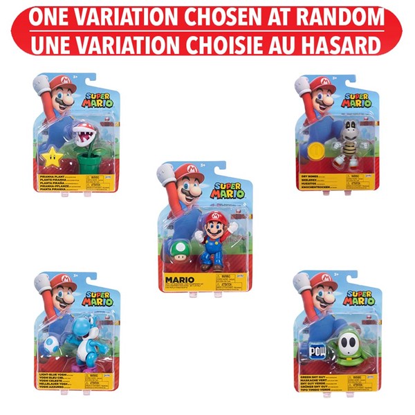 Super Mario 4"" Figure Wave