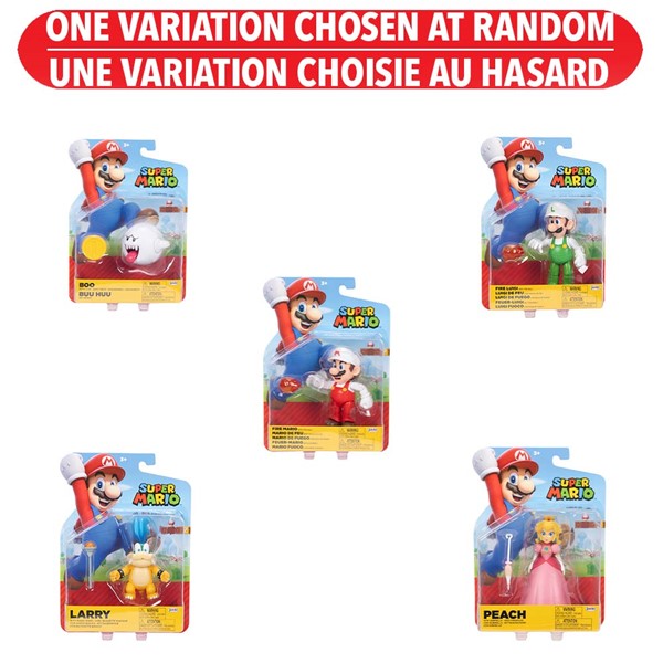 Super Mario 4"" Figure Wave 41 - Assortment