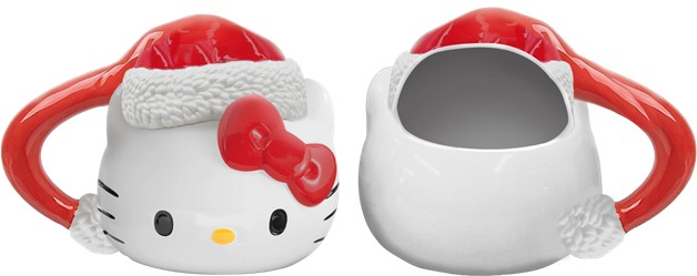 Hello Kitty Santa Hat 3D Mug