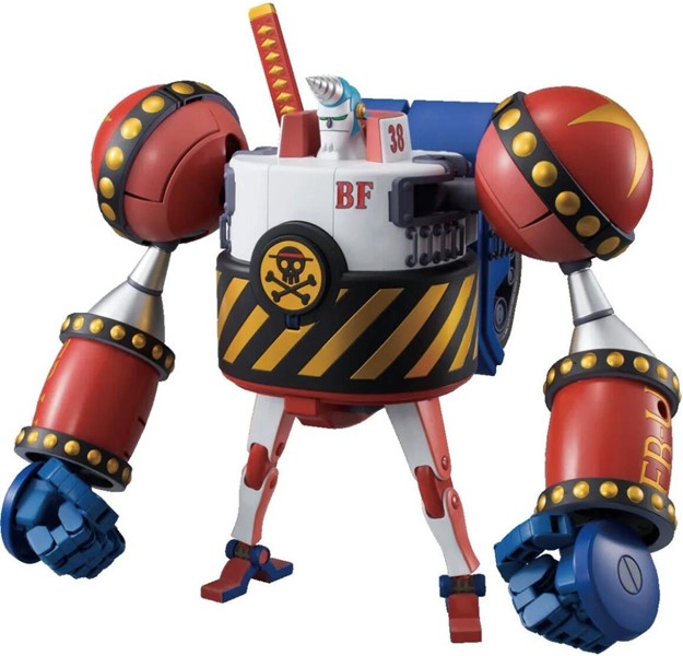 Bandai One Piece Genreal Franky Best Mecha Collection Model Kit