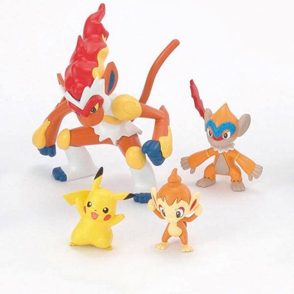 Bandai Hobby Pokémon Model Kit Infernape Evolution Set