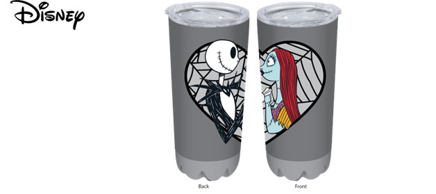 Nightmare before Christmas: Jack & Sally Stainless Steel Tumbler