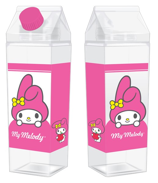 Ma bouteille d'eau en carton de lait Melody