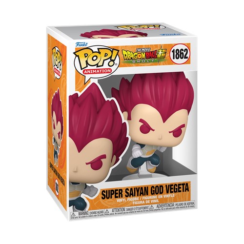 POP! Dragon Ball Super: Broly Super Saiyan God Vegeta (Punching)