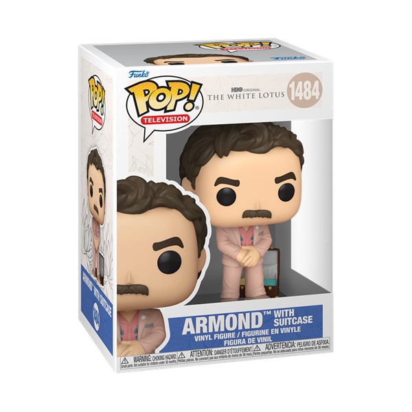 POP! The White Lotus Armond with Suitcase