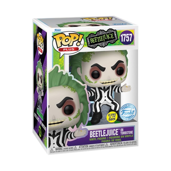 POP! Plus Beetlejuice on Tombstone Glow