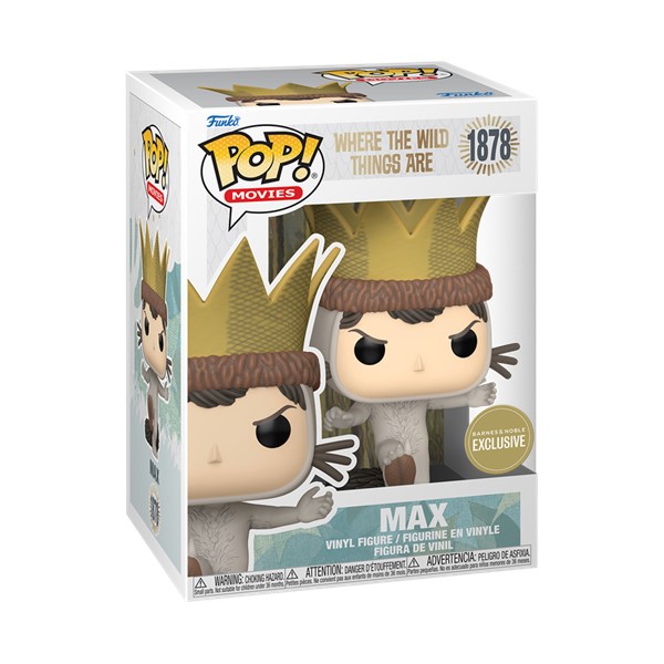 POP! Where the Wild Things Are Max King of the Wild Things